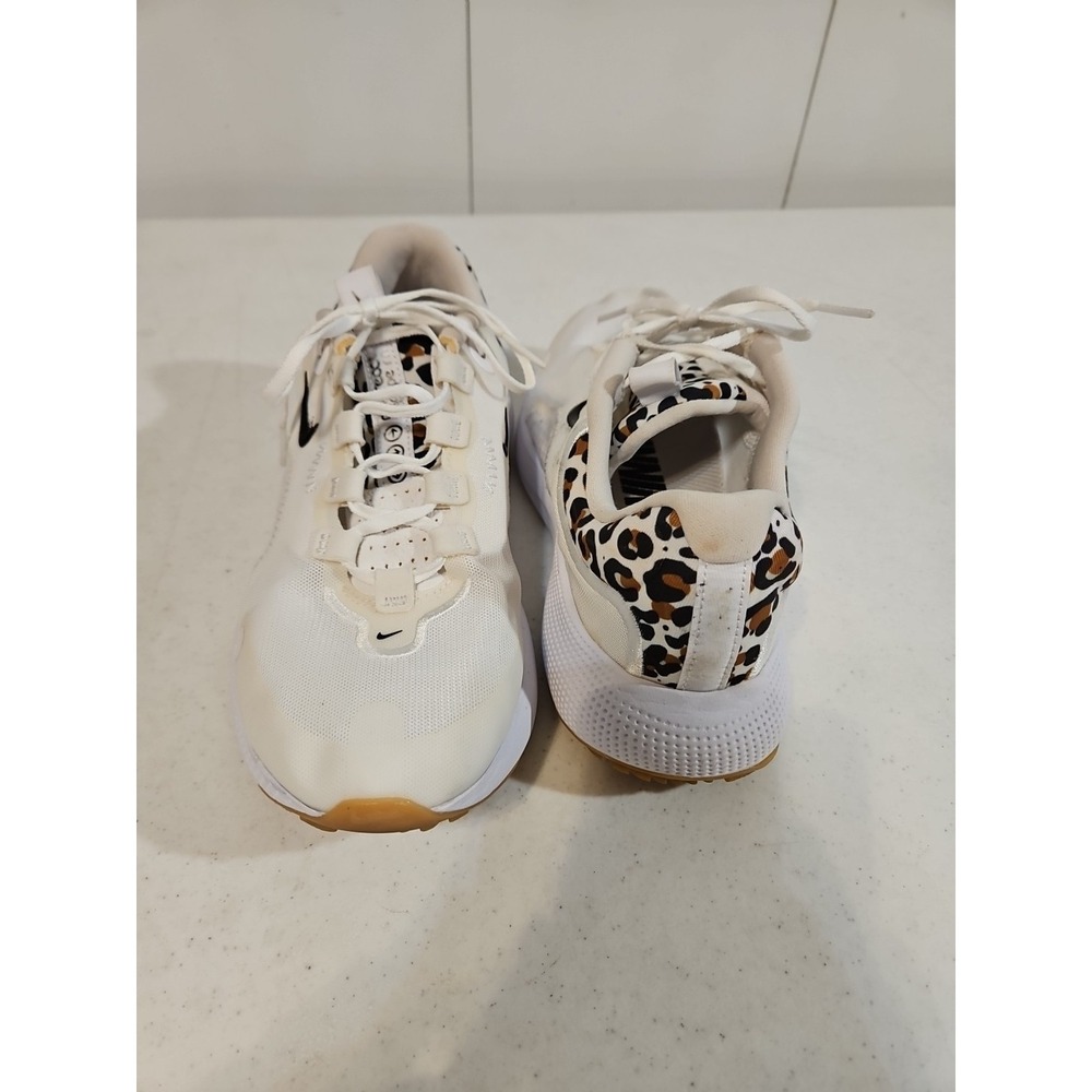 Nike React Escape Run "White Leopard" womens running shoes Size 9 Excellent(S179 - Picture 10 of 10